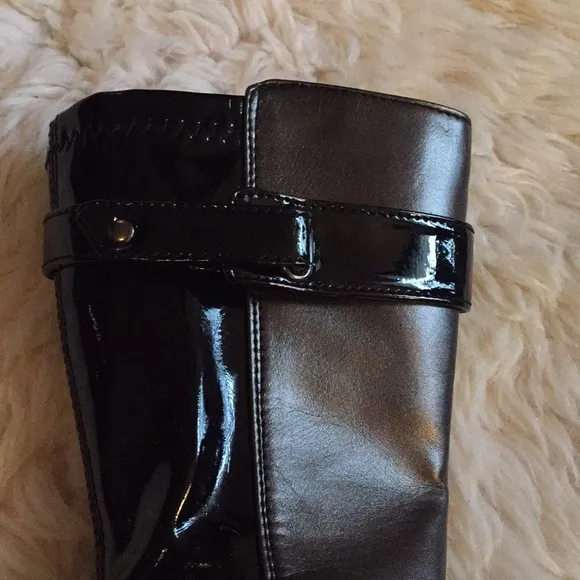 💕 Kenneth Cole Reaction Black &amp; Pewter Boots