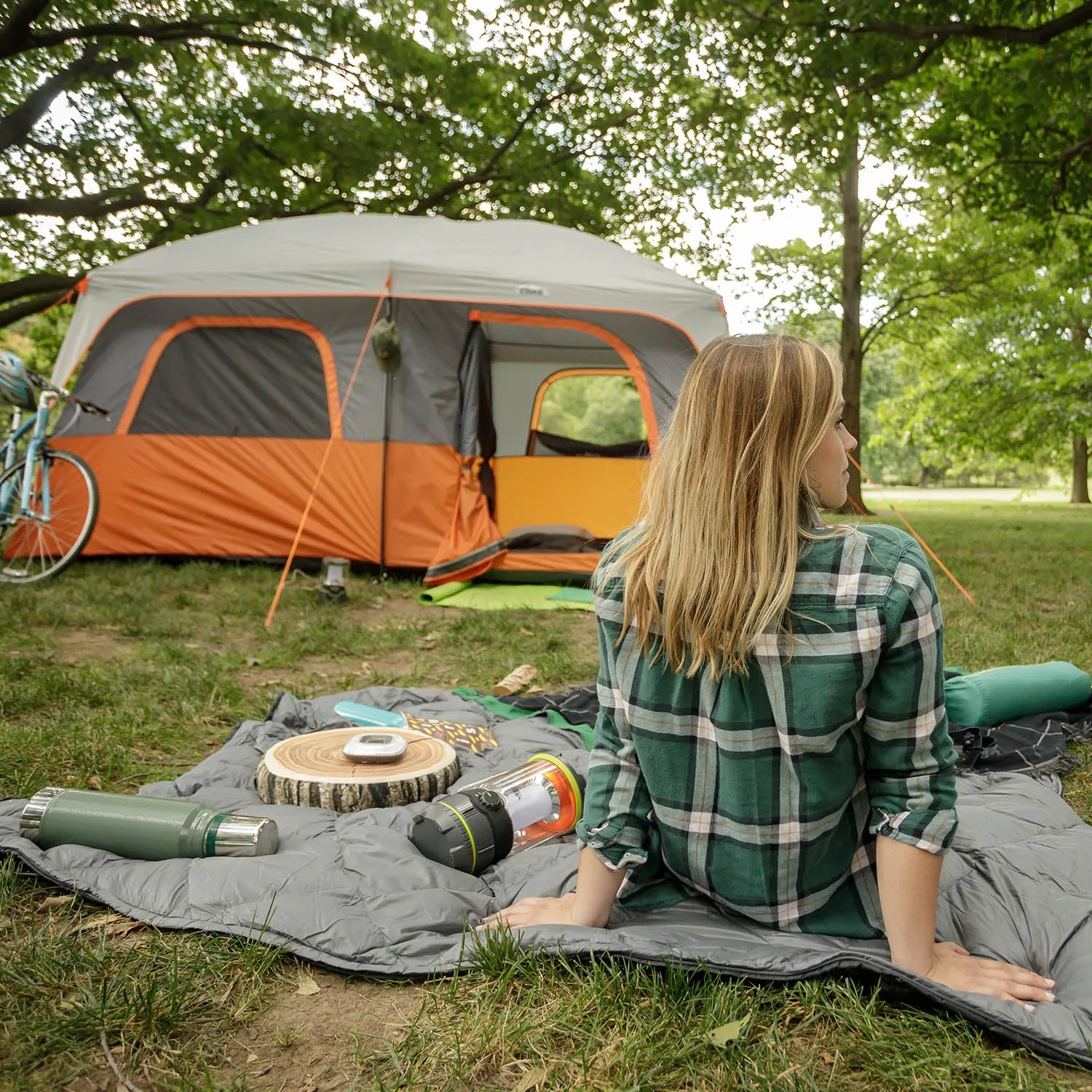 10 Person Straight Wall Cabin Tent 14' x 10'
