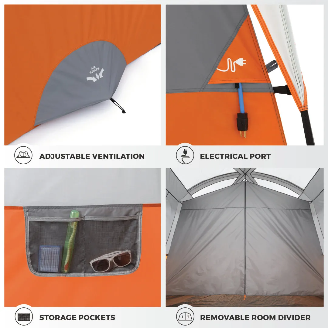 10 Person Straight Wall Cabin Tent 14' x 10'