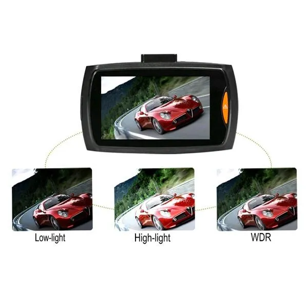 1080P Full HD Car DVR System With Front and Rear Camera