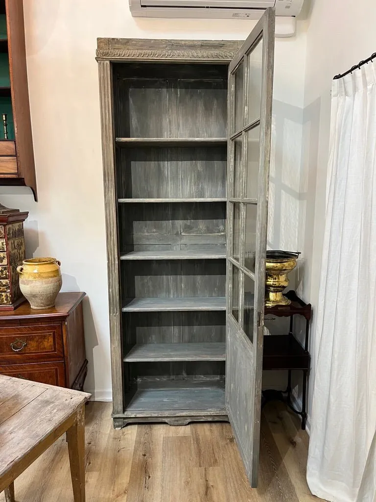 18th Century Bibliothèque Bookshelf Cabinet, Swedish