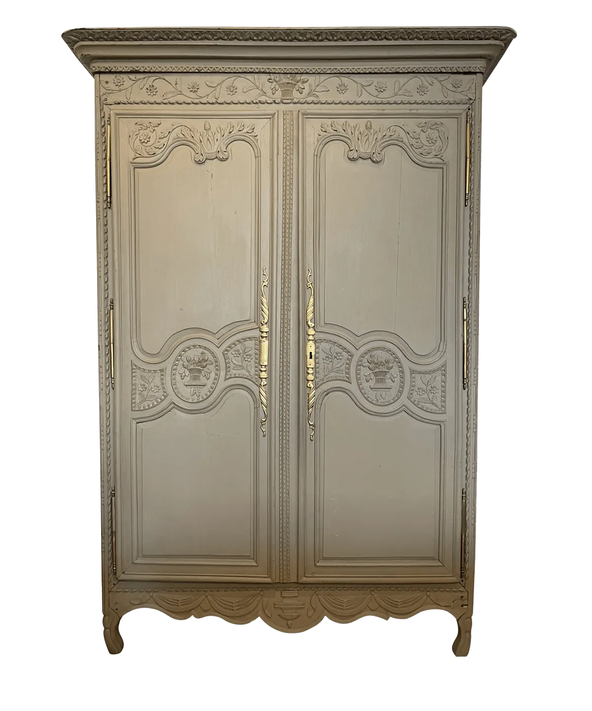 18TH CENTURY LOUIS XV FRENCH PROVINCIAL ARMOIRE