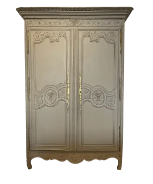 18TH CENTURY LOUIS XV FRENCH PROVINCIAL ARMOIRE