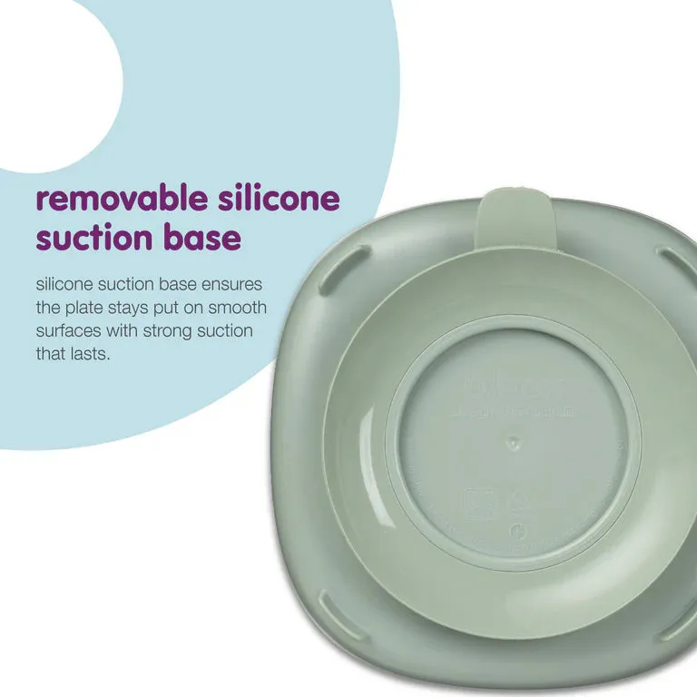 2 in 1 Suction Plate | Sage