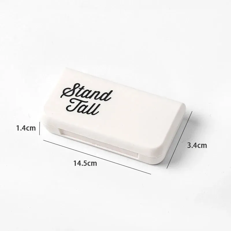 3-Grid Travel Pill Box