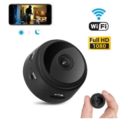3 Hours WiFi Remote Mini Wearable Camera