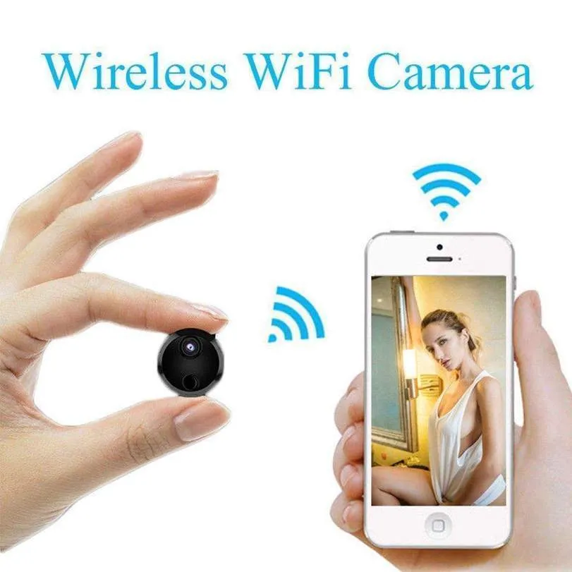 3 Hours WiFi Remote Mini Wearable Camera