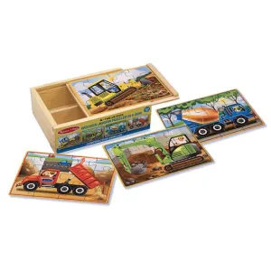 4 Wooden Puzzles - Construction