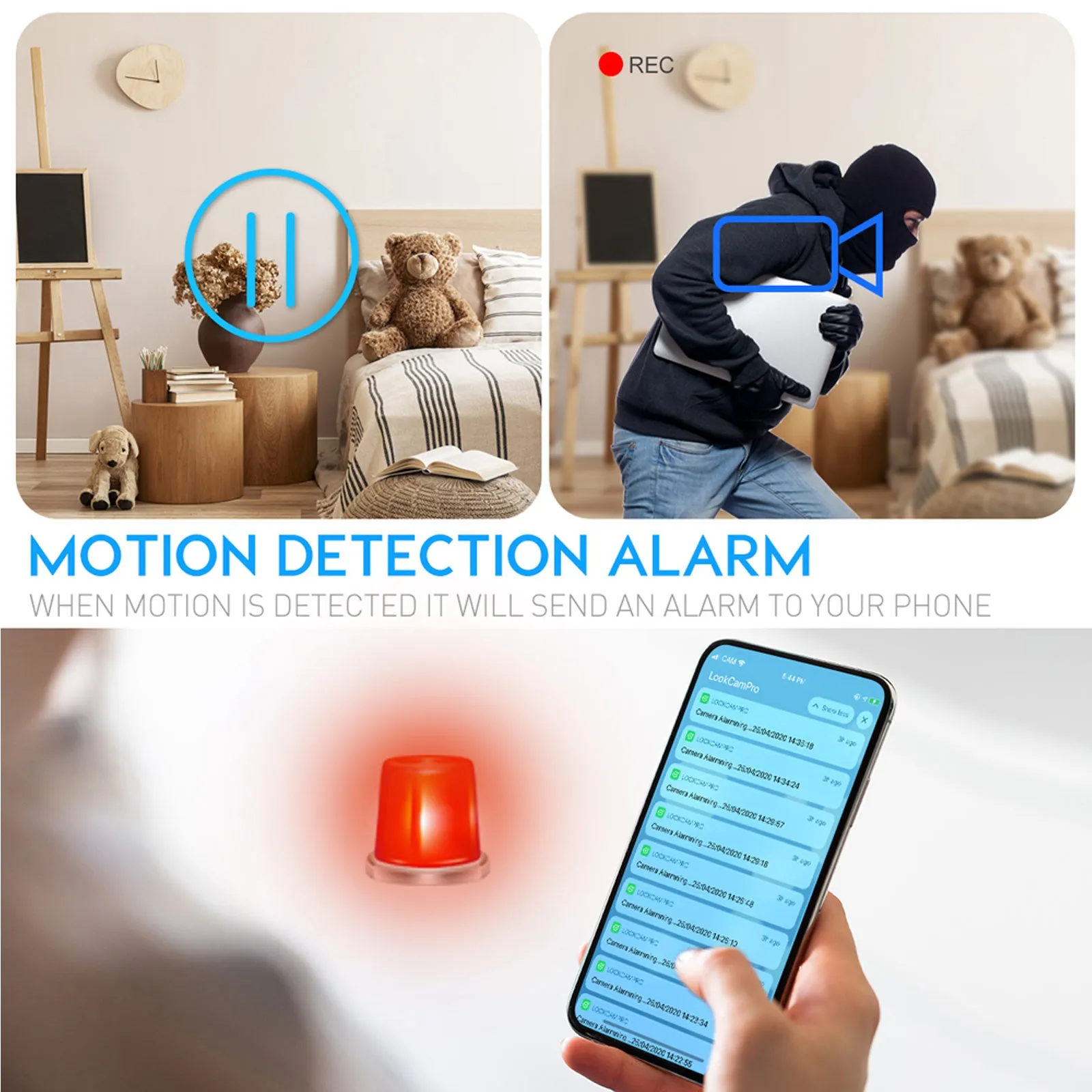 4K UHD Camera in USB Phone Charger Wireless Wi-Fi Night Vision 128GB Video Recorder