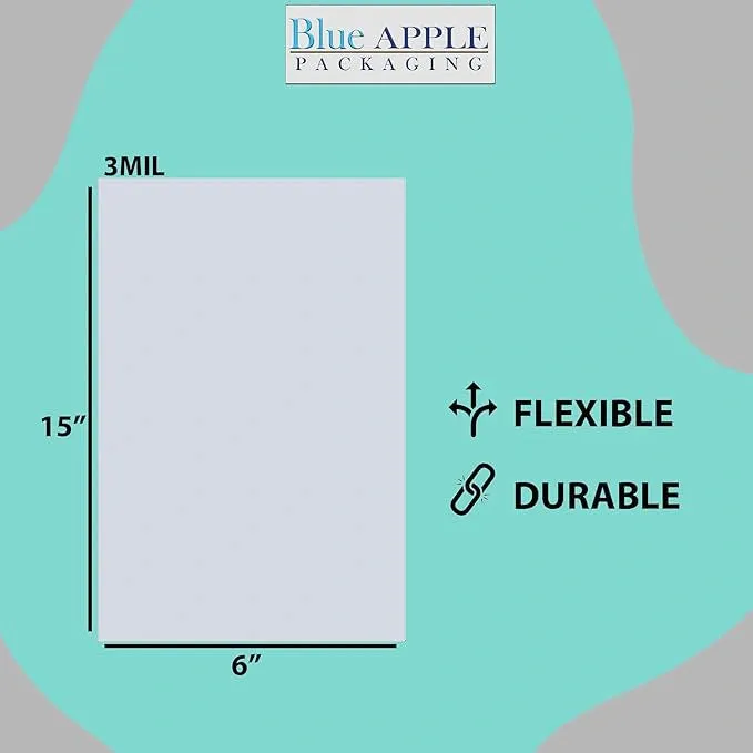 6X15 inches Vacuum Seal Bags for Food Packaging 3 Mil Co-Extruded