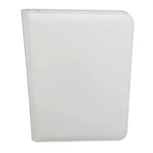 9-Pocket Vivid Zippered PRO-Binder White