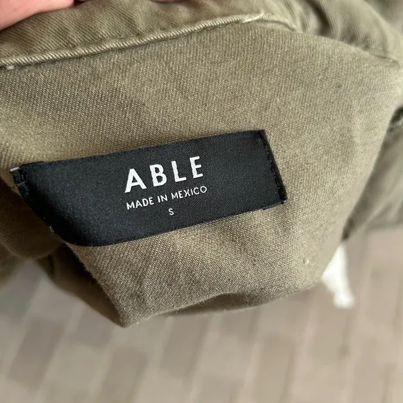 Able Franklin Utility Army Cotton Jacket