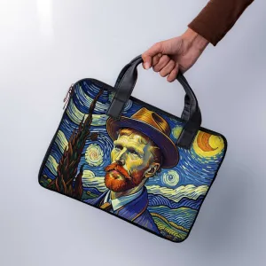 Abstract Artistry Laptop Sleeve With Handle