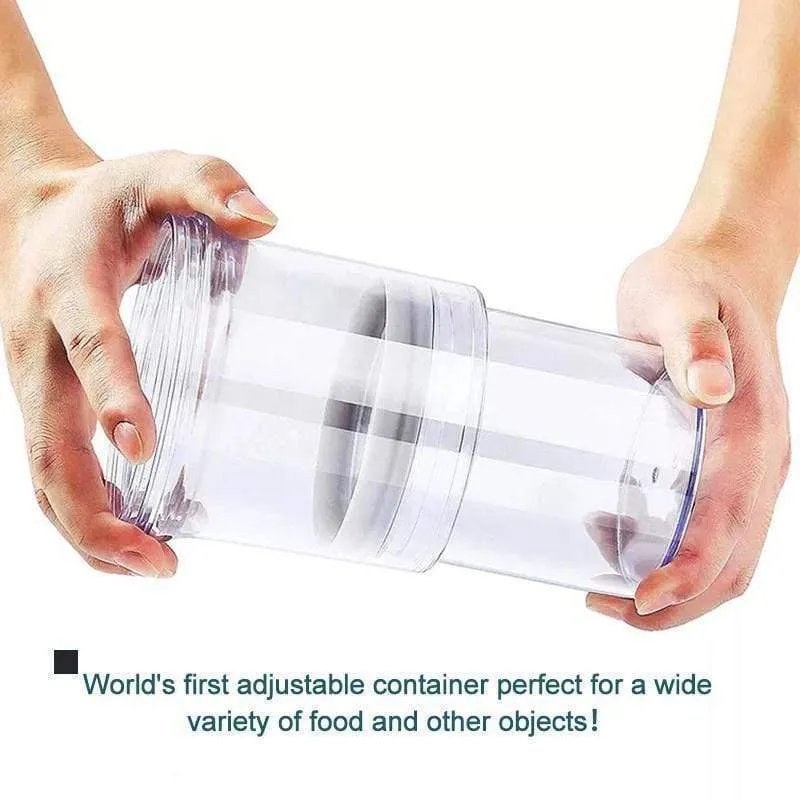Adjustable Food Storage Container
