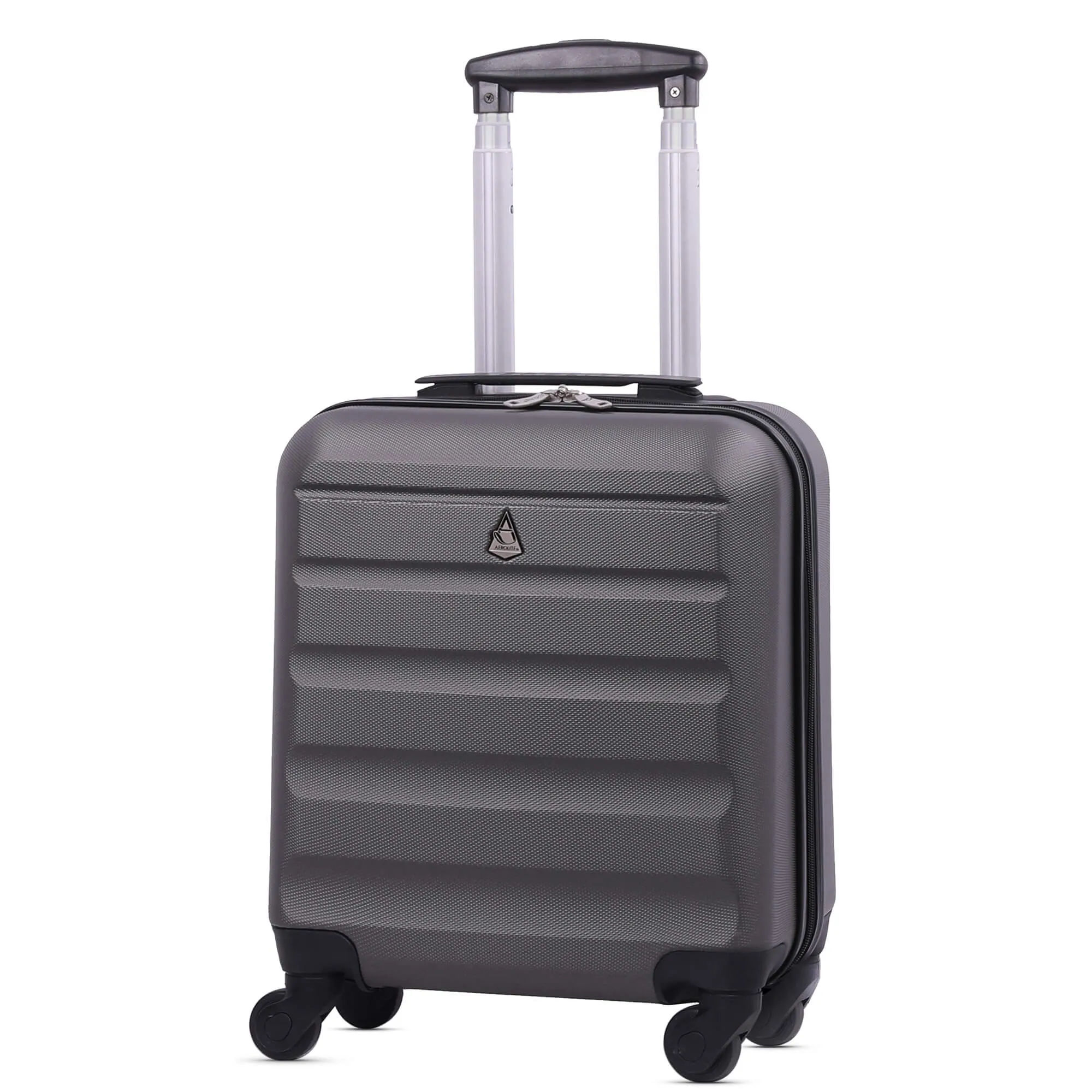 Aerolite (45x36x20cm) Easyjet Maximum Size Hard Shell Carry On Hand Cabin Luggage Underseat Flight Bag Suitcase 45x36x20 with 4 Wheels