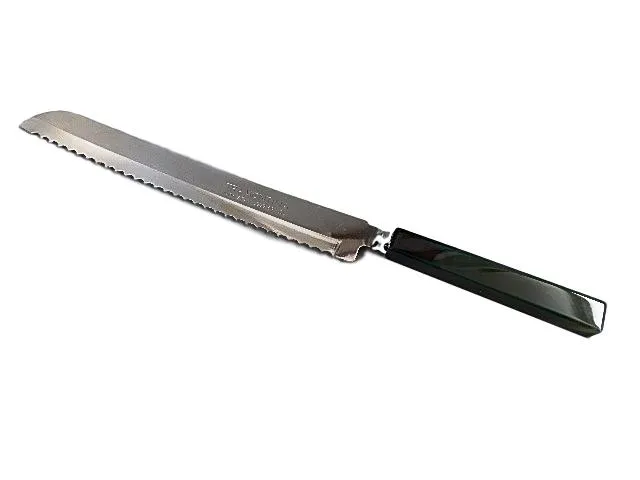Agate Bread Knife with Natural Stone Trim