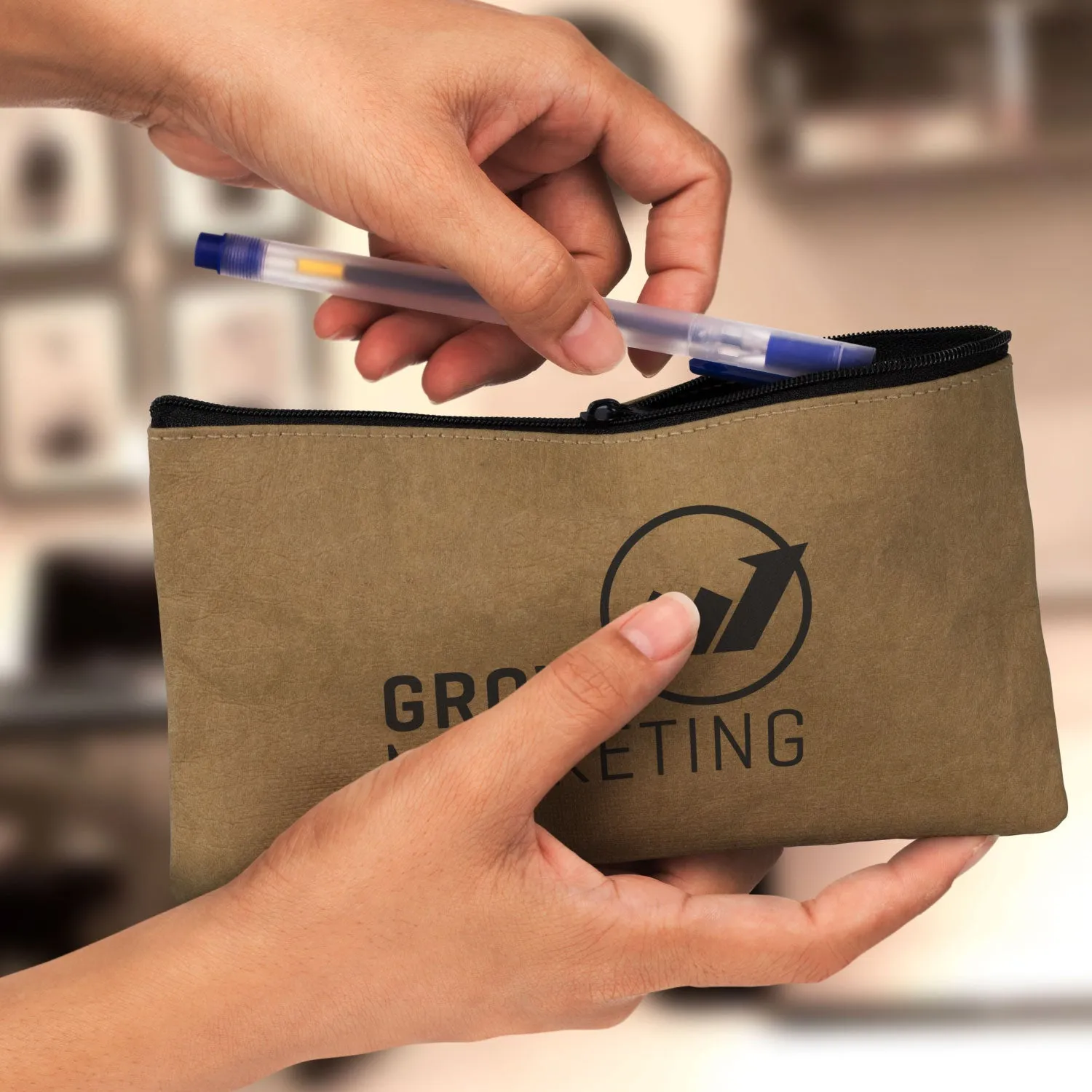 agogo Kraft Pencil Case