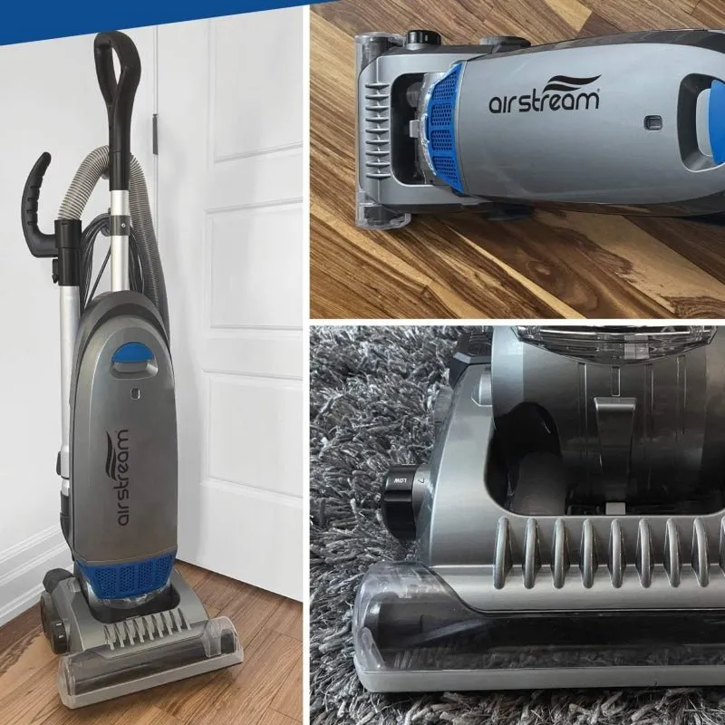 Airstream AS600 Upright Bagged Vacuum With HEPA Filtration