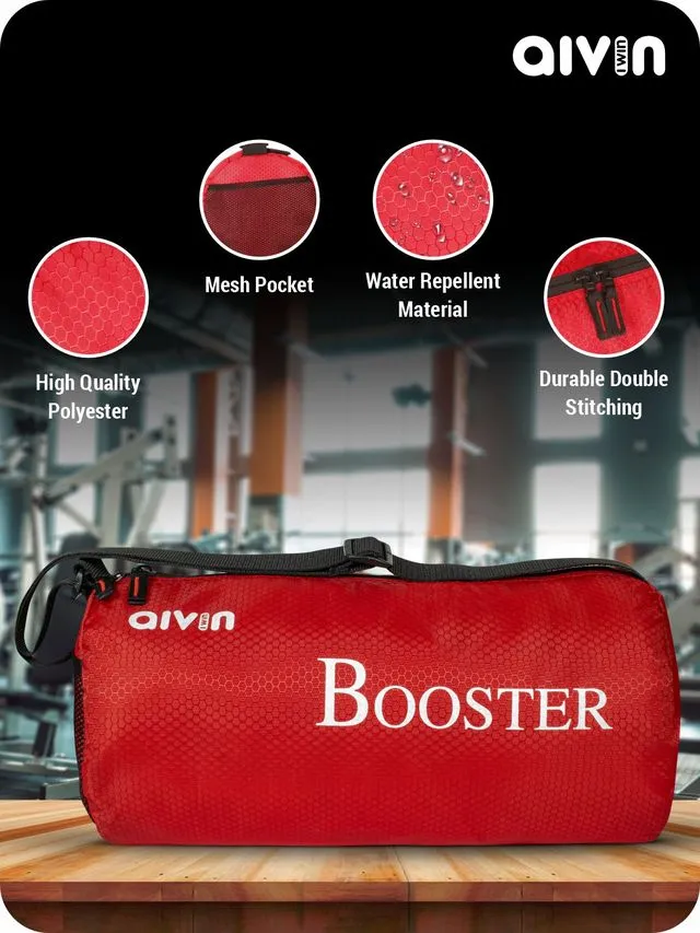 Aivin  Booster Basic Duffel Bags - Red
