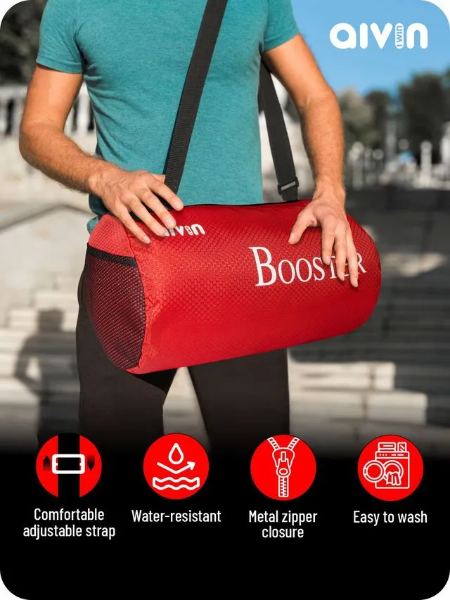 Aivin  Booster Basic Duffel Bags - Red