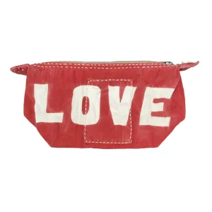 Ali Lamu Red Love Wash Bag
