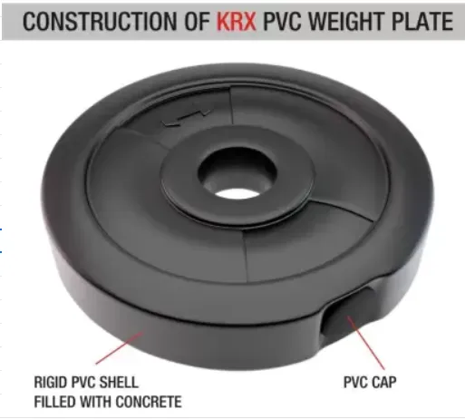 ALYV 20 kg PVC Combo with Unfilled Punching Bag & PVC Dumbbells | Home Gym | (2 kg x 4 = 8 kg   3 kg x 4 = 12 kg)