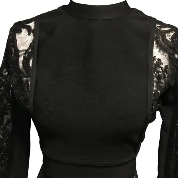 Amekana AMAZING Black Dress - XS - NWT