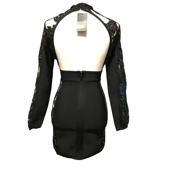 Amekana AMAZING Black Dress - XS - NWT