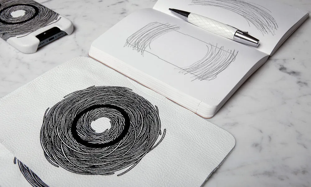 Around iPhone 12 Pro leather case with MagSafe