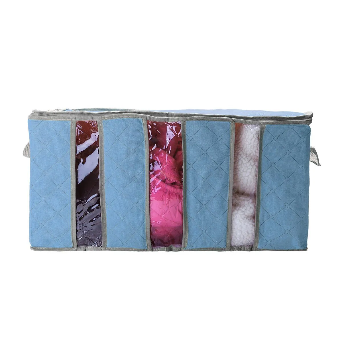 Bamboo Charcoal Storage Bag Closet Organizer Box 65L