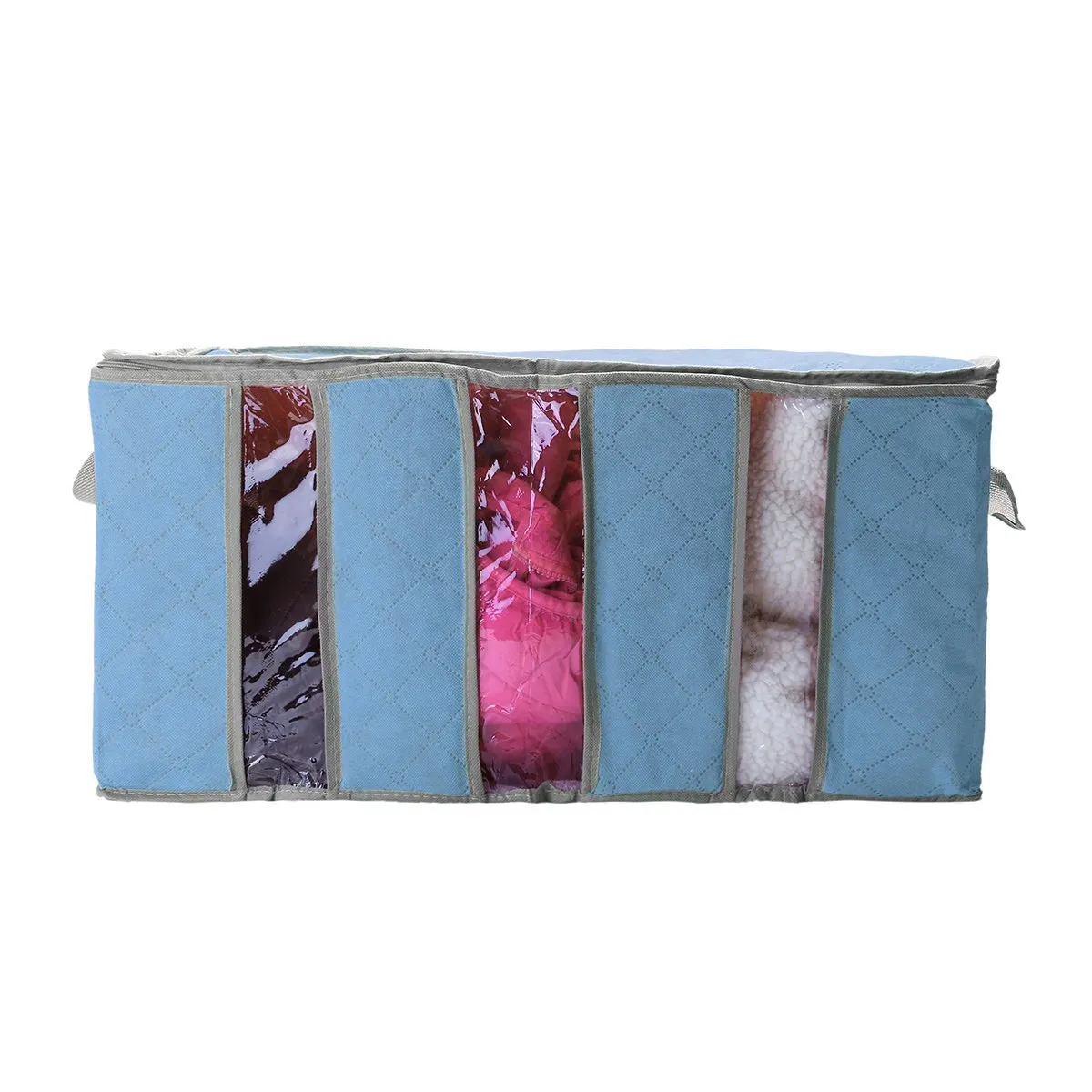 Bamboo Charcoal Storage Bag Closet Organizer Box 65L