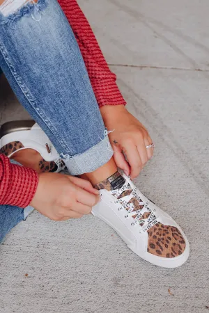 Bastille Sneaker by Vintage Havana - White/Leopard