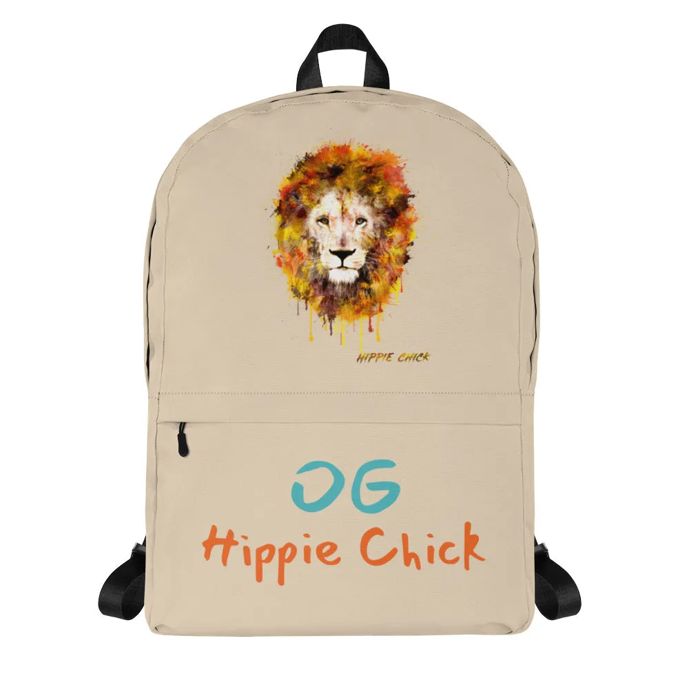 Beige Backpack - OG Hippie Chick