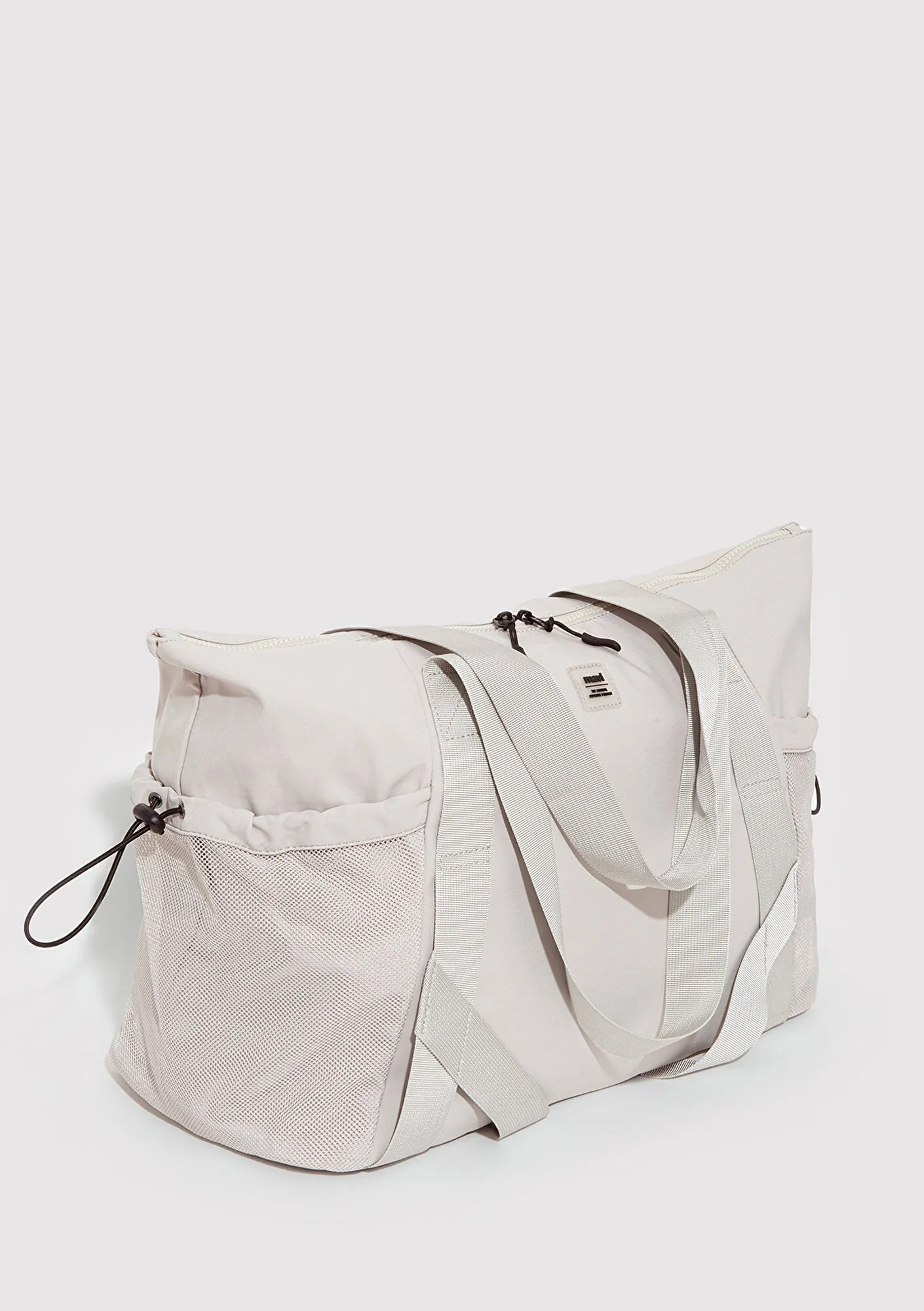 Beige Gym Bag