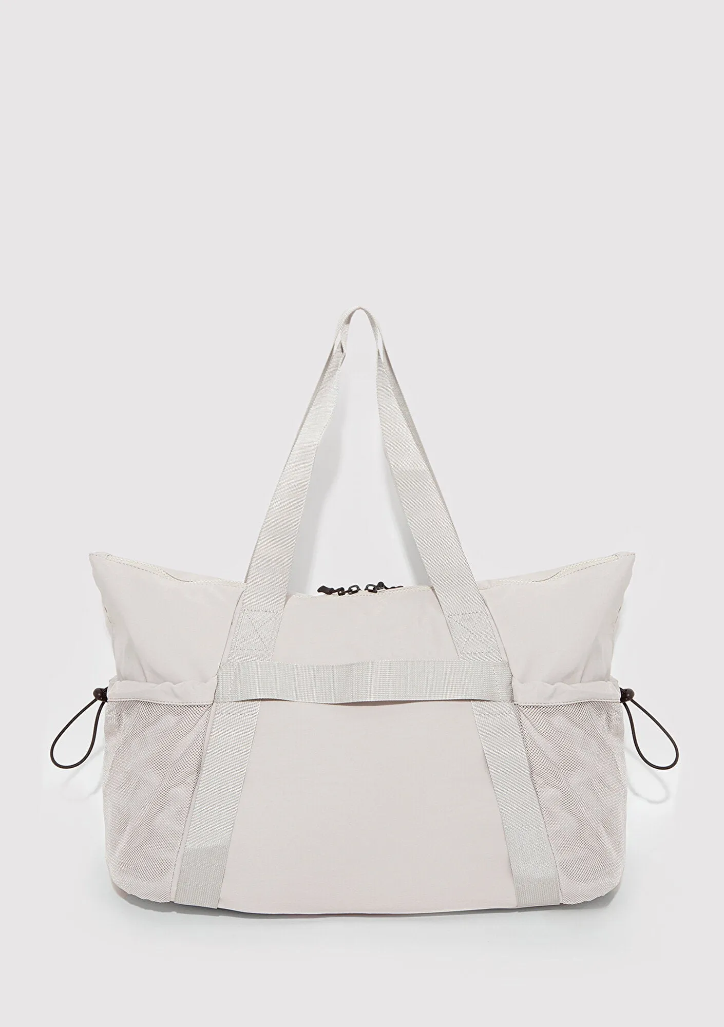 Beige Gym Bag