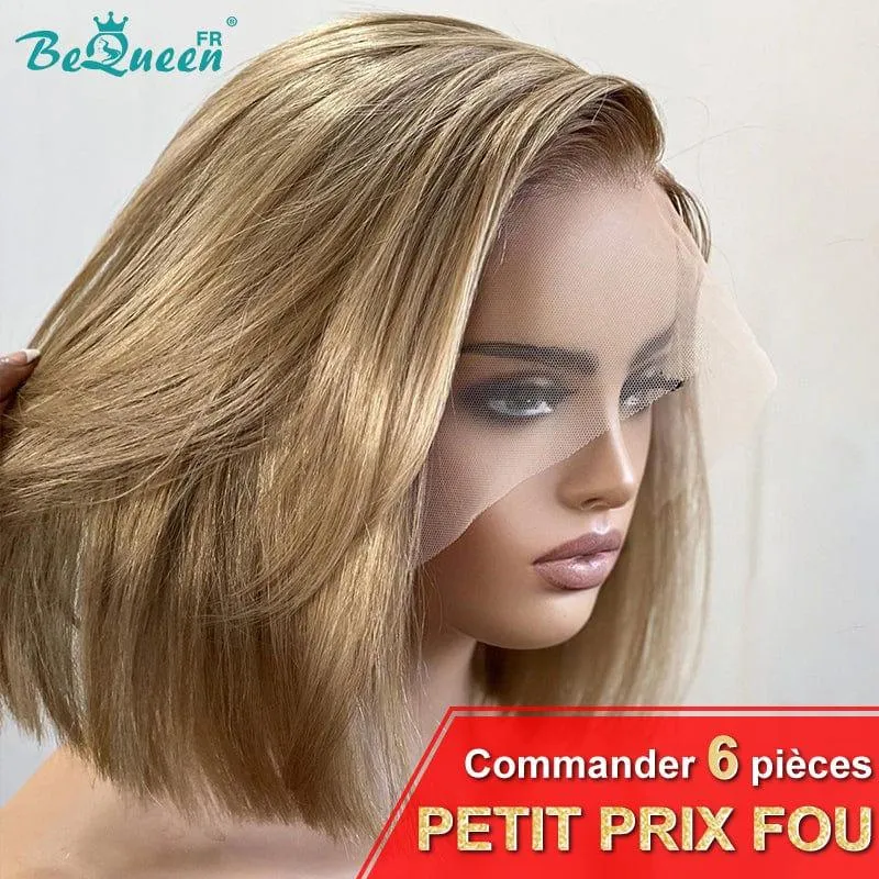 BeQueen Perruque “Ariana” en Frontale Bob Petit Prix FOU