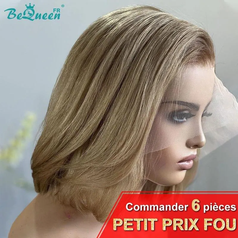 BeQueen Perruque “Ariana” en Frontale Bob Petit Prix FOU