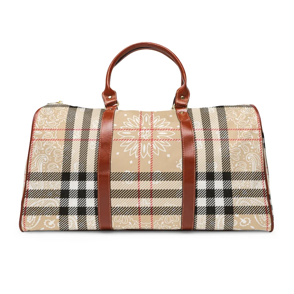 BEST OG PAISLEY PLAID Waterproof Travel Bag