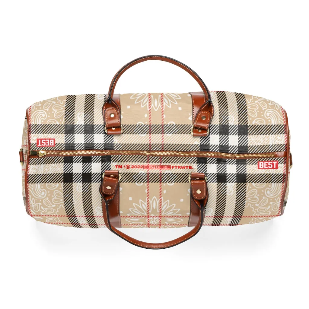 BEST OG PAISLEY PLAID Waterproof Travel Bag