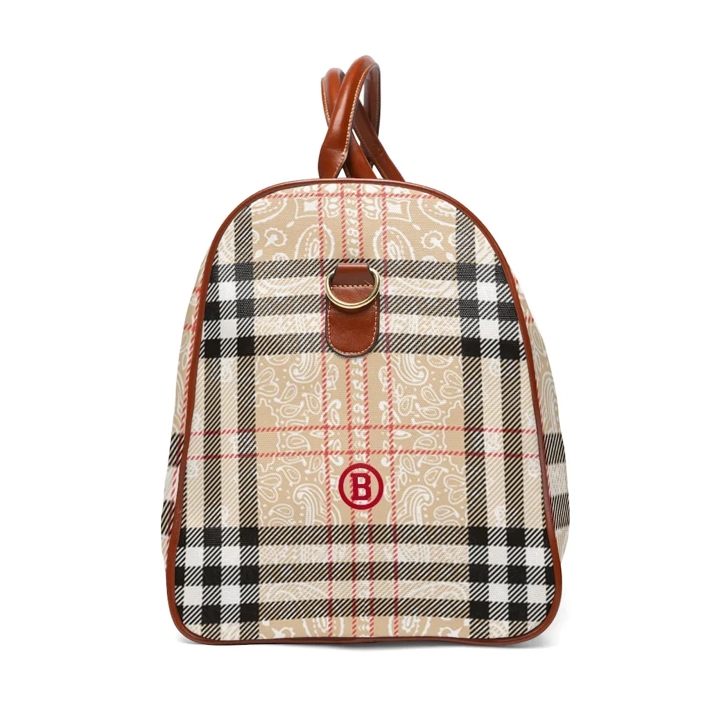 BEST OG PAISLEY PLAID Waterproof Travel Bag