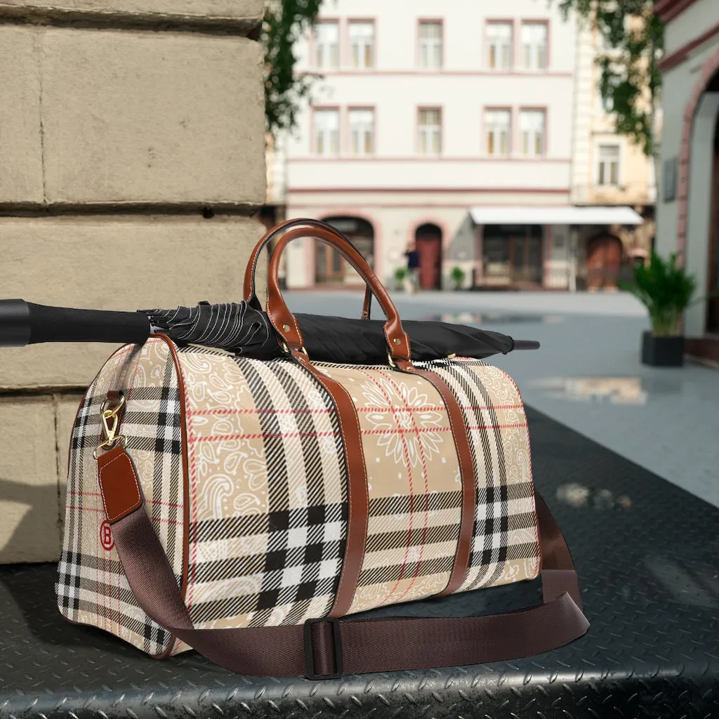 BEST OG PAISLEY PLAID Waterproof Travel Bag