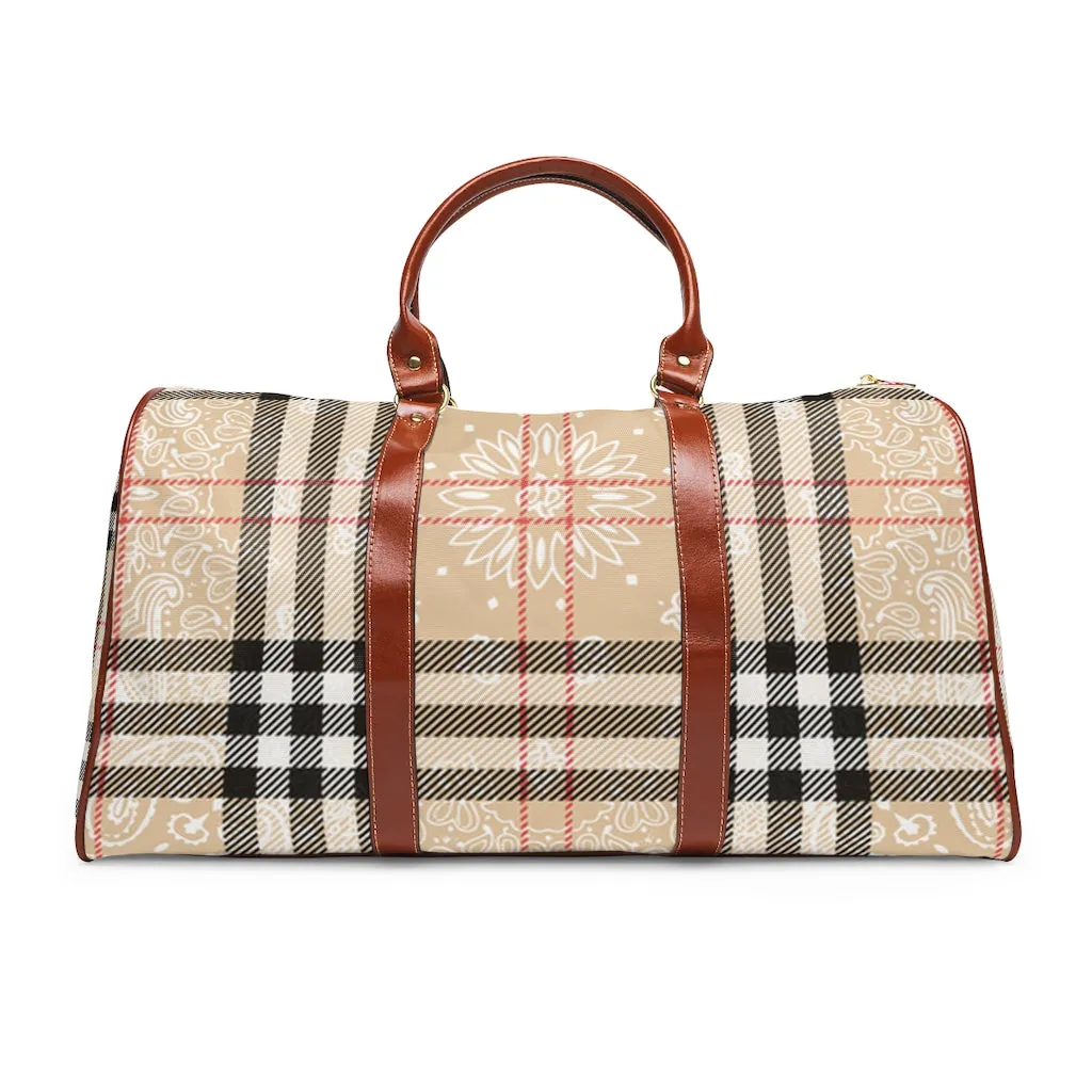BEST OG PAISLEY PLAID Waterproof Travel Bag