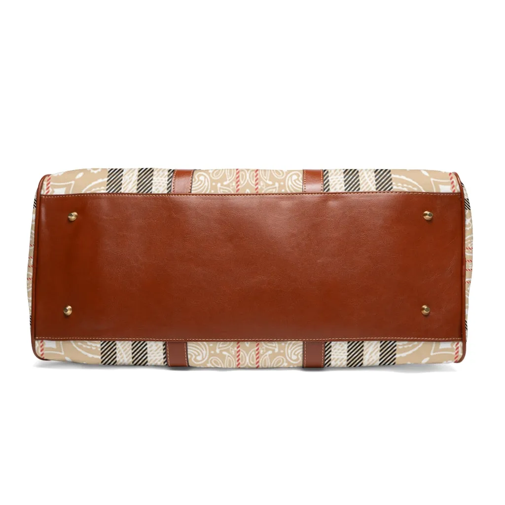 BEST OG PAISLEY PLAID Waterproof Travel Bag