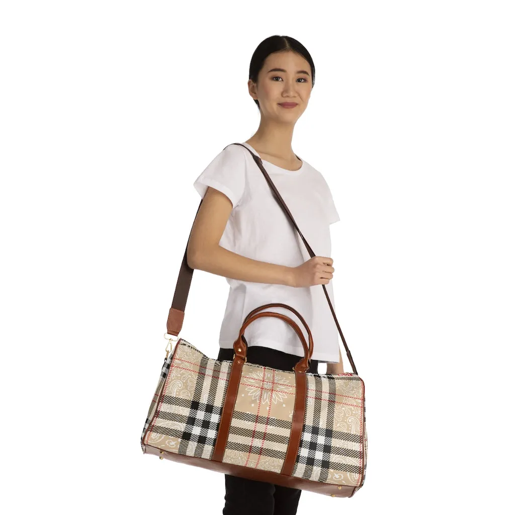 BEST OG PAISLEY PLAID Waterproof Travel Bag