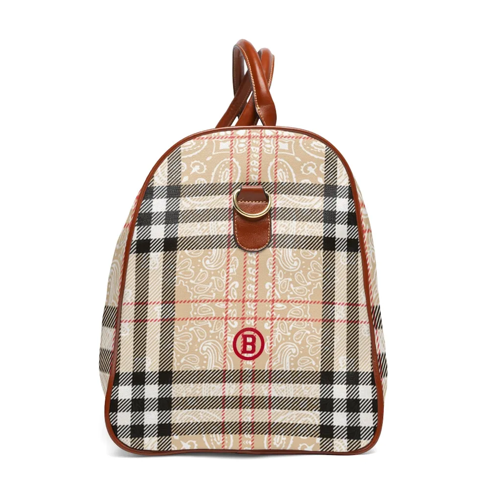 BEST OG PAISLEY PLAID Waterproof Travel Bag