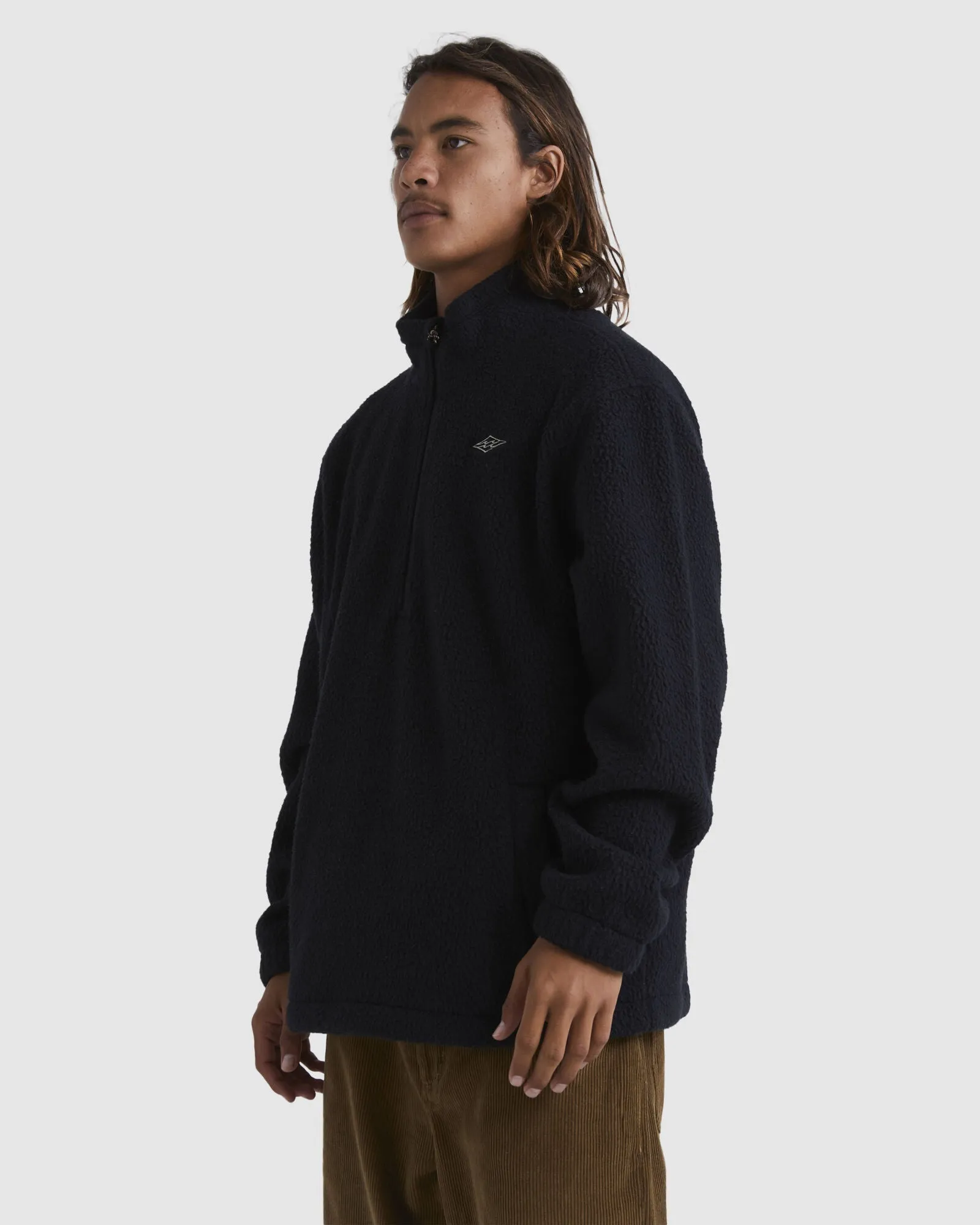 BILLABONG ADIV BOUNDARY MOCK NECK BLACK