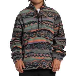 BILLABONG BOUNDARY MOCK NECK GREY VIOLET
