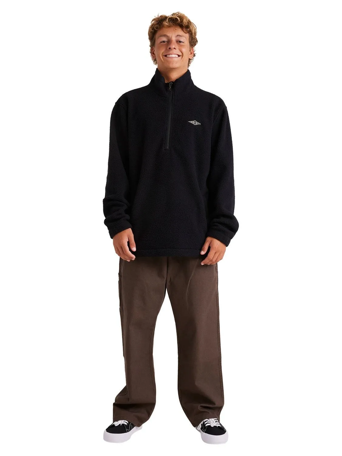 Billabong Men's Boundary Mock Neck Pullover