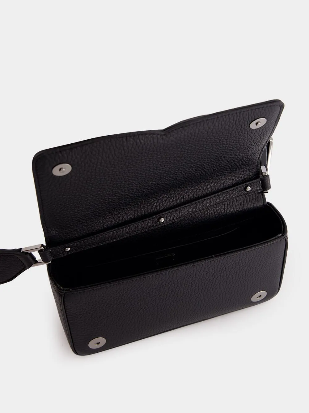 Black Deerskin Mini Bag
