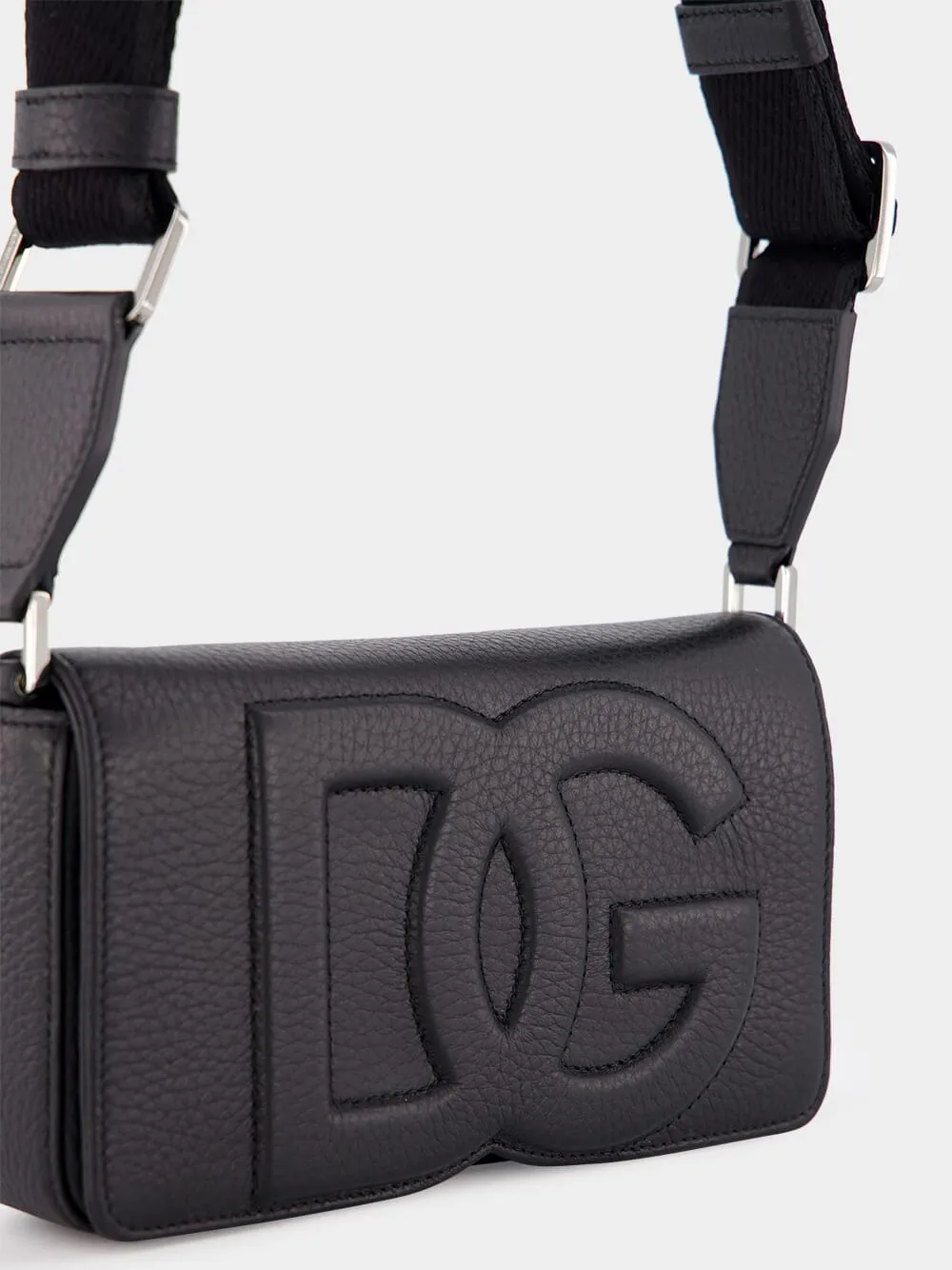 Black Deerskin Mini Bag
